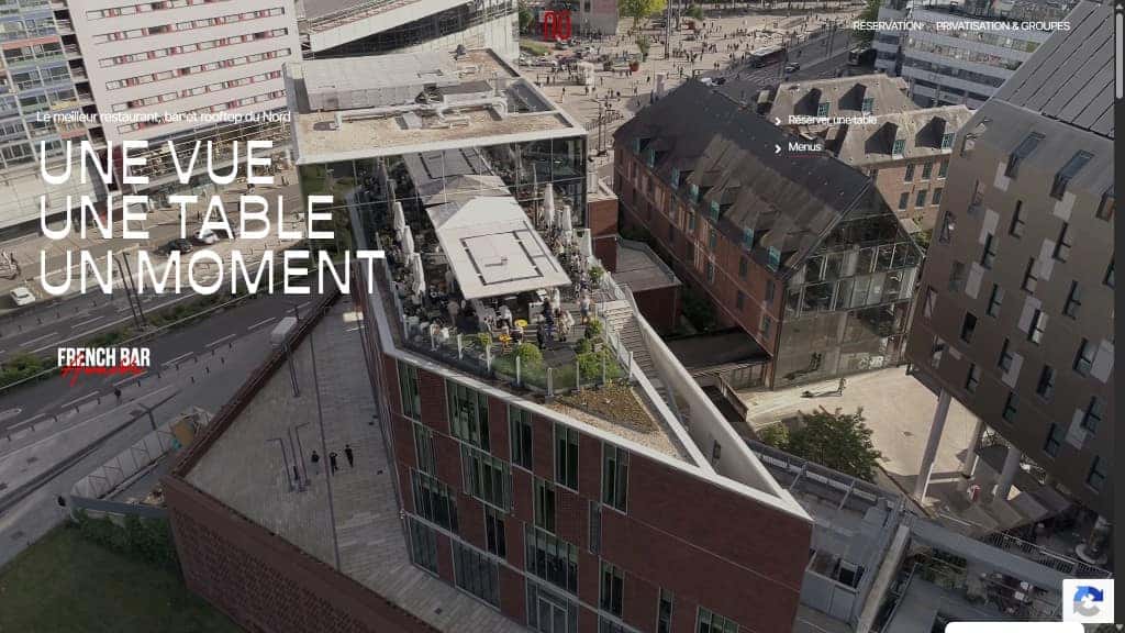 Nu Lille, capture du site en ligne
